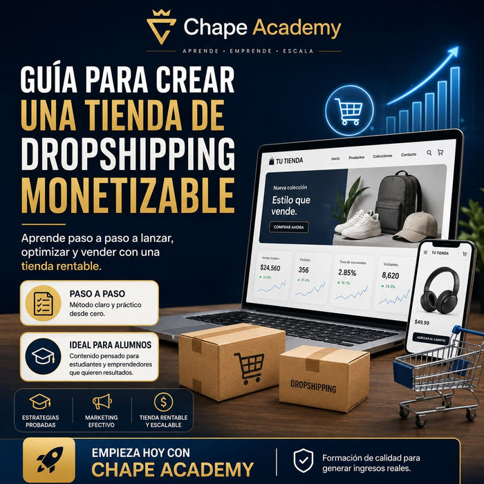 Guía de Shopify y Dropshipping Paso a Paso