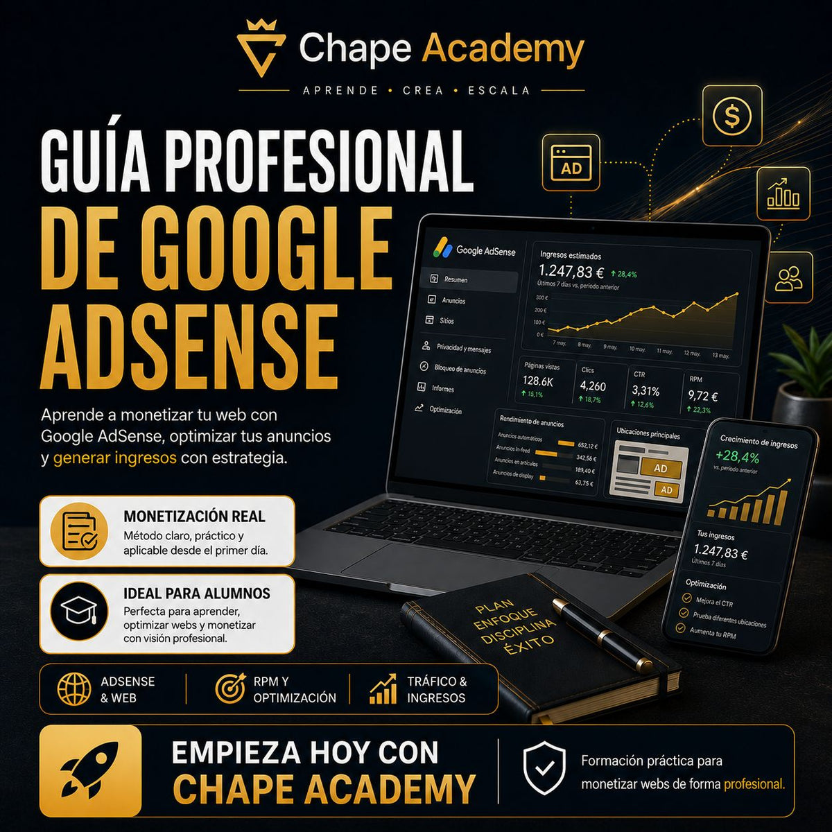 Guía de Google AdSense para Principiantes